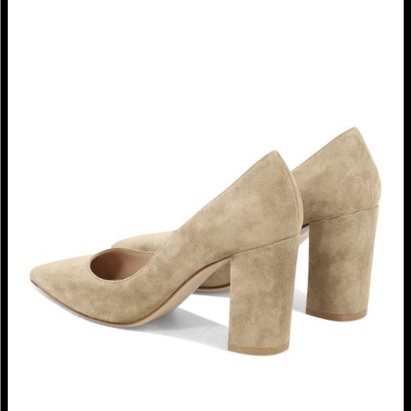 ALDO heels beige suede 7.5 - Picture 1 of 7